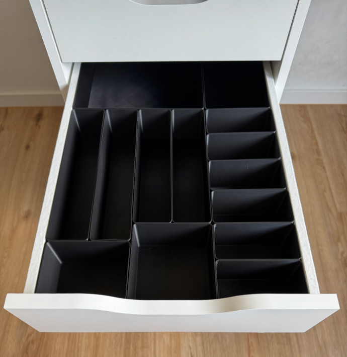 IKEA Alex Drawer Bin — Custom Size — 3D Printed PETG | Australian Made